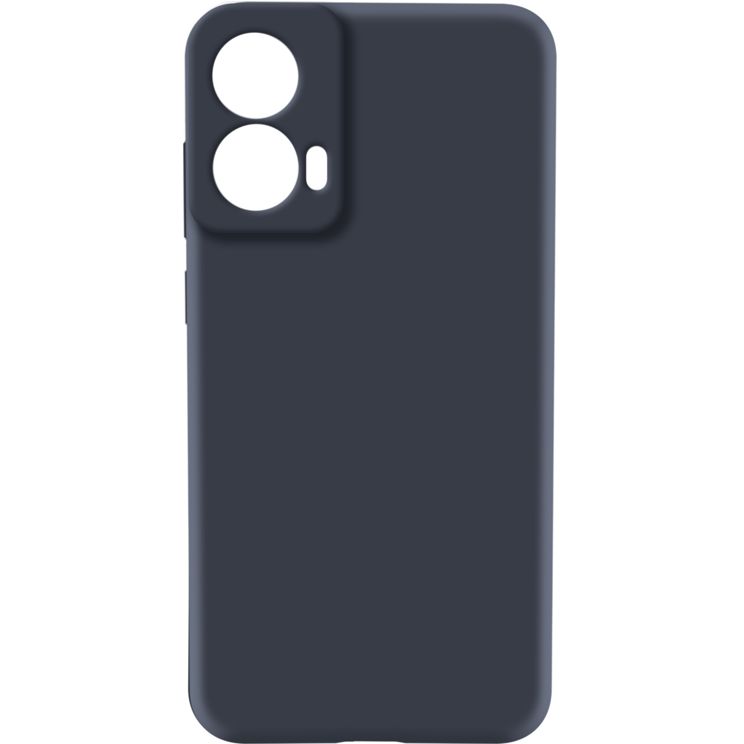 Чохол Silicone case для Motorola Edge 50 Fusion Black-0
